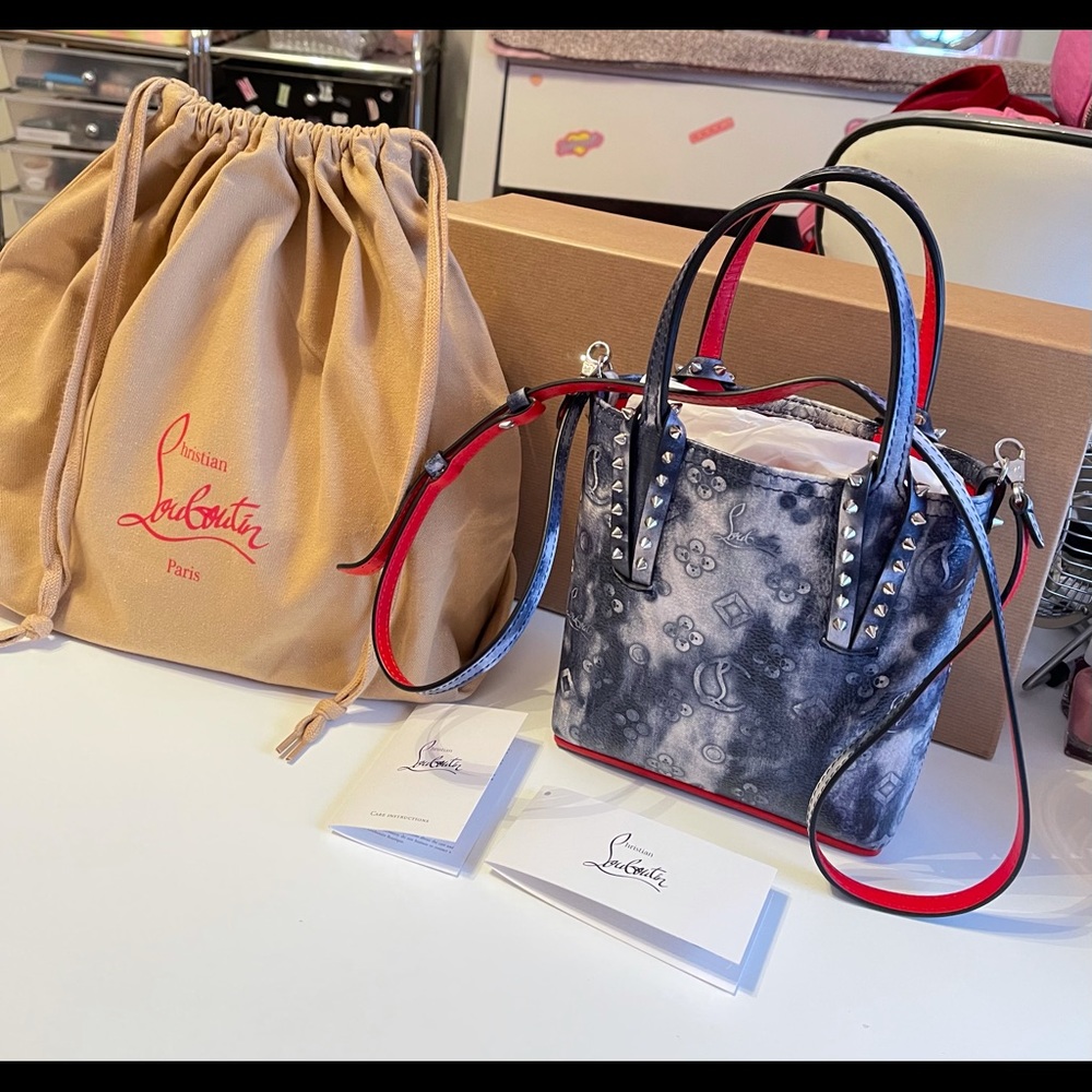 Christian Louboutin cabata mini calf empire bag